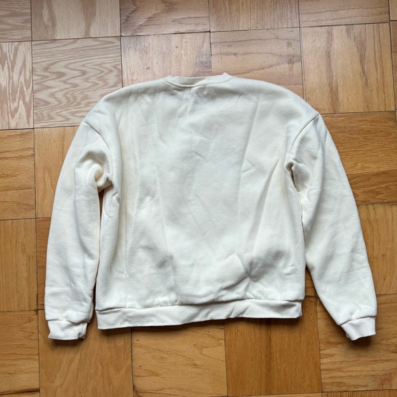 Daily Disco Peace Sign Vote Embroidered Sweatshirt - Picture 3 of 3